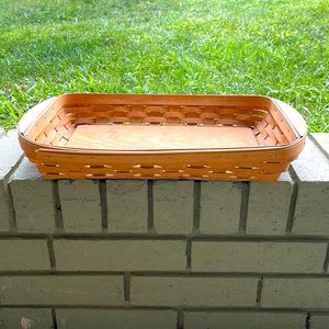 Longaberger tray basket